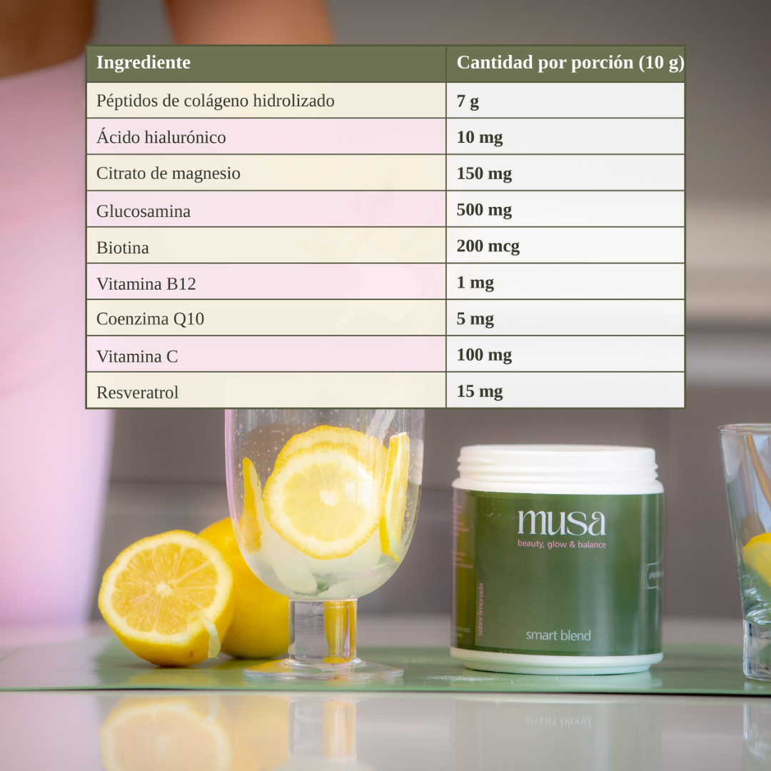 musa smart blend® | tu ritual diario de belleza desde adentro