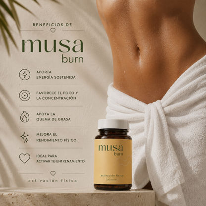 Musa burn® | energía y quema de grasa