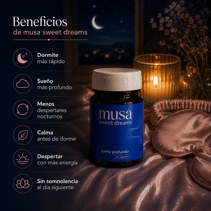 Musa sweet dreams® | sueño profundo y descanso real