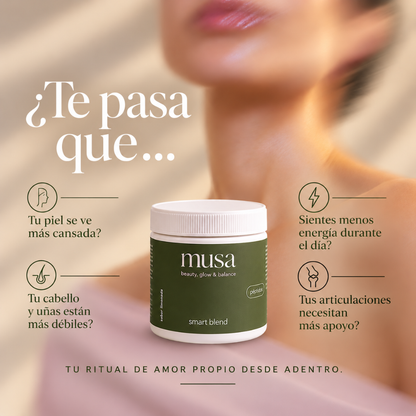Musa smart blend® | tu ritual diario de belleza desde adentro