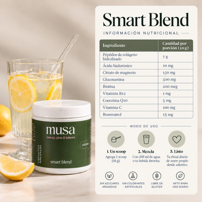 Musa smart blend® | tu ritual diario de belleza desde adentro