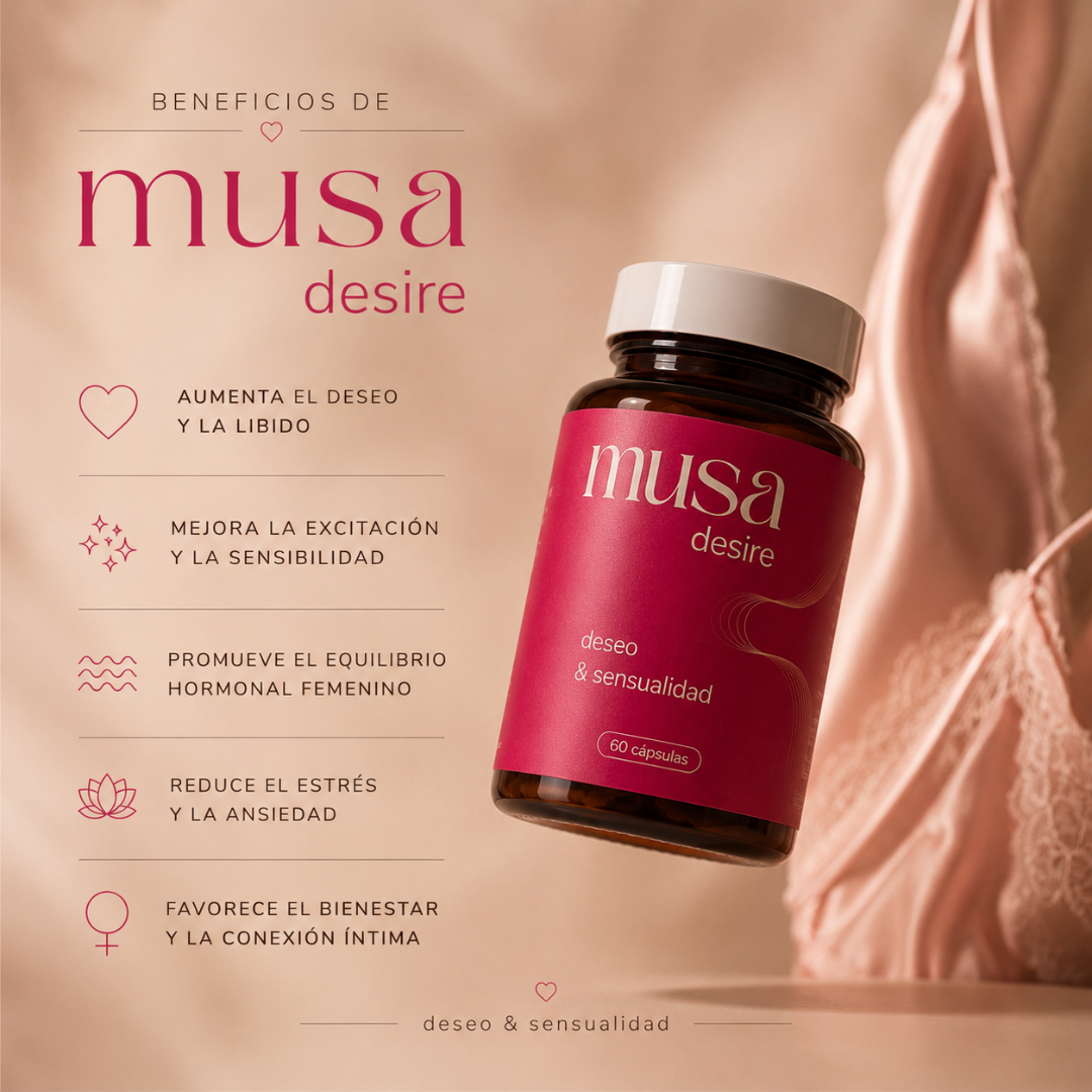 Musa desire® | deseo sexual y equilibrio hormonal