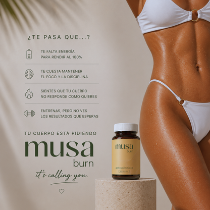 Musa burn® | energía y quema de grasa
