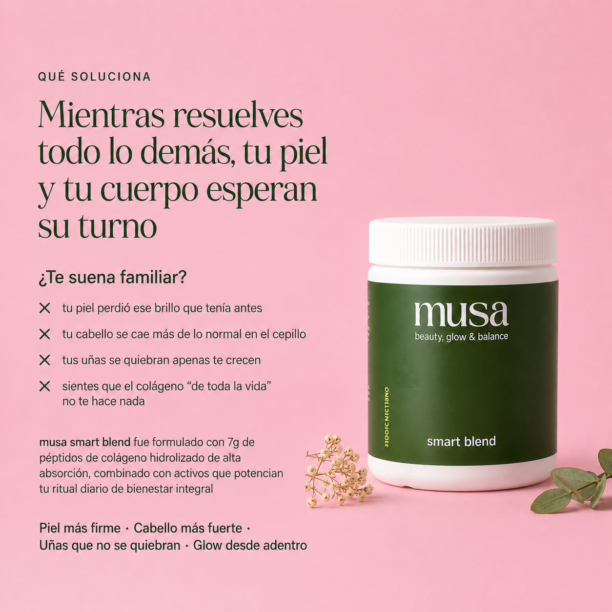 musa smart blend® | tu ritual diario de belleza desde adentro