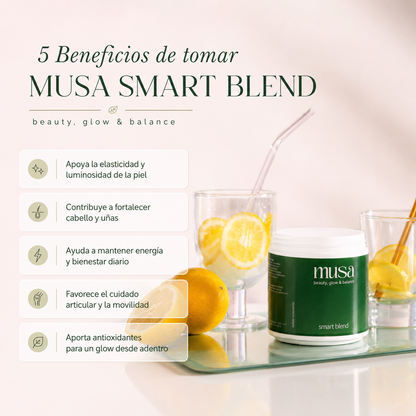 musa smart blend® | tu ritual diario de belleza desde adentro